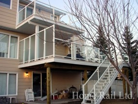 Glass Deck Railing Calgary